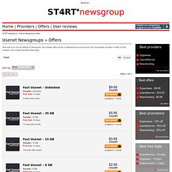 START Newsgroup – Find. Compare. Decide. Save.