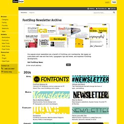 Font Newsletter Archive