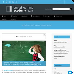 Newsletter #67 Quel fil rouge pour le Blended Learning ?