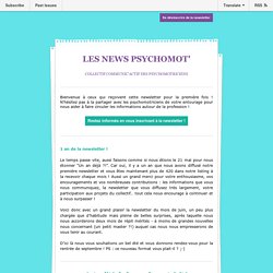 N°13 - News psychomot de juin 2017 (CCAP)