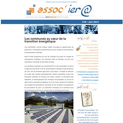 Newsletter info energie rhône-alpes IERA
