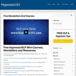 Hypnosis Articles