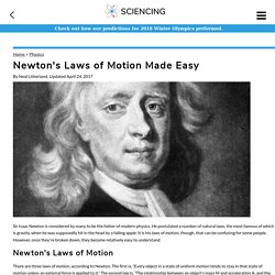 Newton's Laws of Motion Made Easy