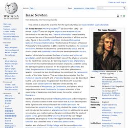 Isaac Newton