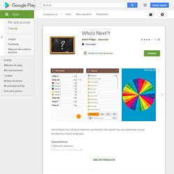Who's Next?! – Applications sur Google Play