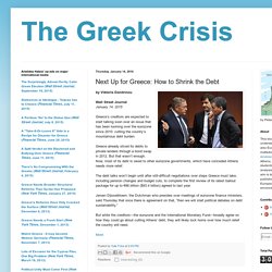 Next Up for Greece: How to Shrink the Debt