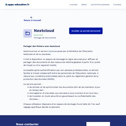 Nextcloud - Partage de documents