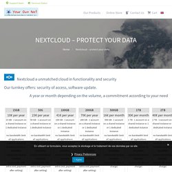 Nextcloud protect your data with Your Own Net