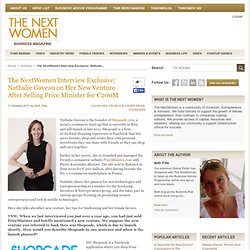 The NextWomen Interview Exclusive: Nathalie Gaveau on Her New Venture After Selling Price Minister for €200M
