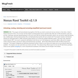 Nexus Root Toolkit v1.7.8