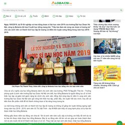 Học bổng công ty Botania – Tiếp lửa đam mê cùng các dược sĩ tương lai