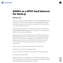 NGINX as a SPDY load balancer for Node.js