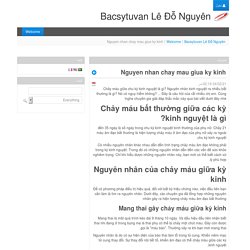 Nguyen nhan chay mau giua ky kinh - Welcome - HA