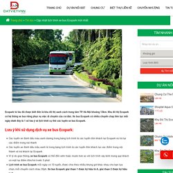 Cập nhật lịch trình xe bus Ecopark mới nhất năm 2020
