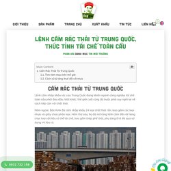 Lệnh Cấm Rác Thải Từ Trung Quốc, Thức Tỉnh Tái Chế Toàn Cầu