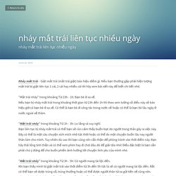 nháy mắt trái liên tục nhiều ngày