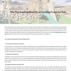 Kids Climbing Frames Online