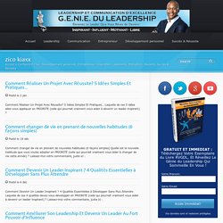 G.E.NI.E du Leadership – Le Blog » zico kiaxx