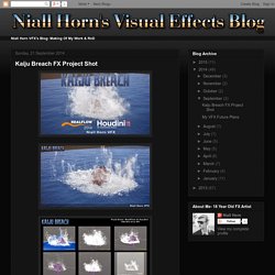 NiallHorn's Visual Effects Blog: September 2014