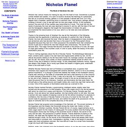Nicholas Flamel: The Immortal French Alchemist.