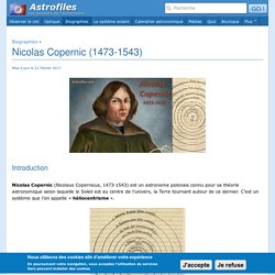 Nicolas Copernic (1473-1543)