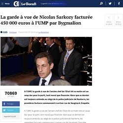 La garde à vue de Nicolas Sarkozy facturée 450 000 euros à l’UMP par Bygmalion