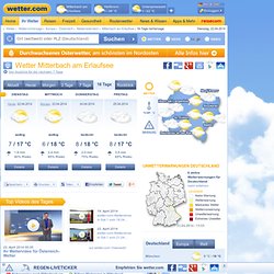 Mitterbach am Erlaufsee, Niederösterreich, Österreich. 16-Tages Wettervorhersage auf wetter
