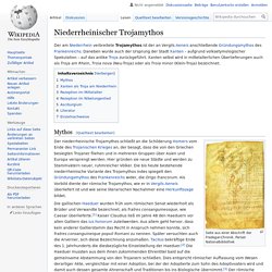 Niederrheinischer Trojamythos