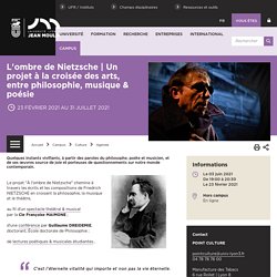 Un projet à la croisée des arts, entre philosophie, musique & poésie