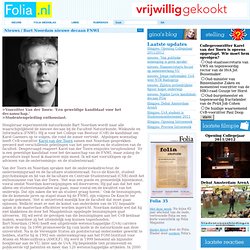 Folia: Bart Noordam nieuwe decaan FNWI