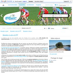 Randonnée vélo, rando VTT, voie verte en Bourgogne dans la Nièvre