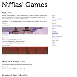Nifflas' Games