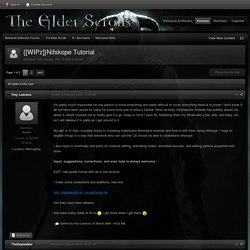 {[WIPz]}Nifskope Tutorial - Morrowind Mods