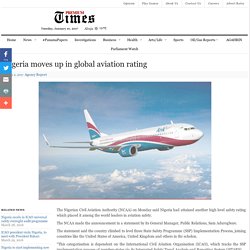 Nigeria moves up in global aviation rating