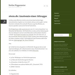 stern.de: Anatomie einer Attrappe