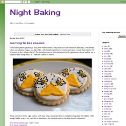 Night Baking: cookies