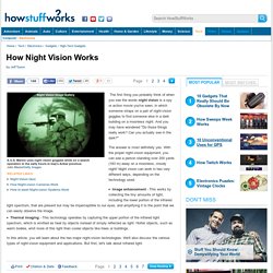 How Night Vision Works - HowStuffWorks