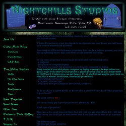 Nightchills Studios - Video Projection : How To