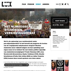Het Nijmeegse Studenten Verkiezingsdebat - LUX Nijmegen