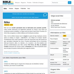 Nike : tout savoir sur cette marque