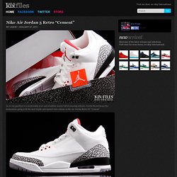 Nike Air Jordan 3 Retro “Cement”