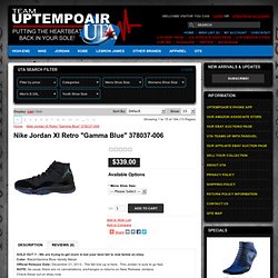 Nike Jordan XI Retro "Gamma Blue" 378037-006