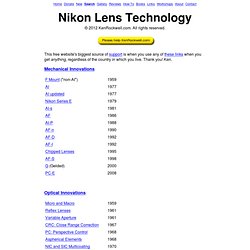 Ken Rockwell: Nikkor Lens Technology