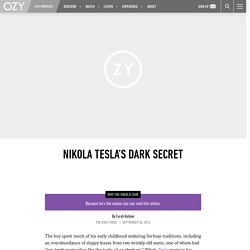 Nikola Tesla’s Dark Secret