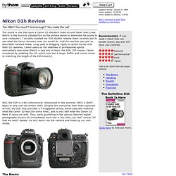 Nikon D2h Review by Thom Hogan