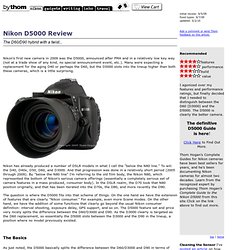 Nikon D5000 Review by Thom Hogan