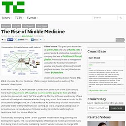 The Rise of Nimble Medicine