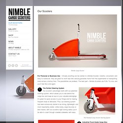 Nimble Cargo Scooters