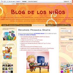 Blog de los niños: Recursos Primaria Gratis