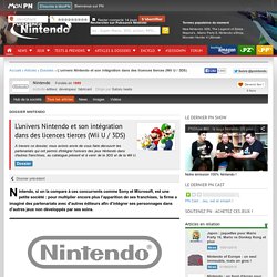 L’univers Nintendo et son intégration dans des licences tierces (Wii U / 3DS) < Dossiers < Articles < Puissance Nintendo